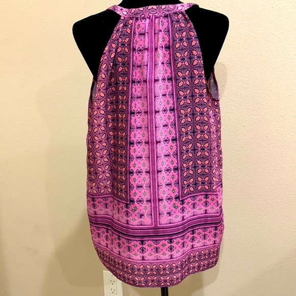 👚 Sleeveless Pink Blouse 👚 - Picture 3 of 6